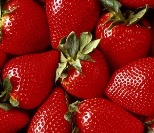 Strawberries are high in vitamin C